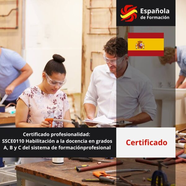 Certificado profesionalidad SSCE0110