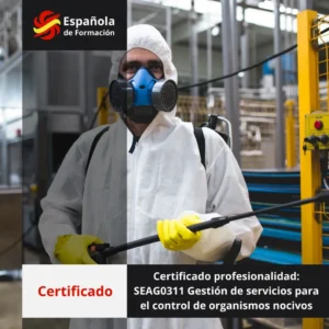 Certificado organismos nocivos SEAG0311