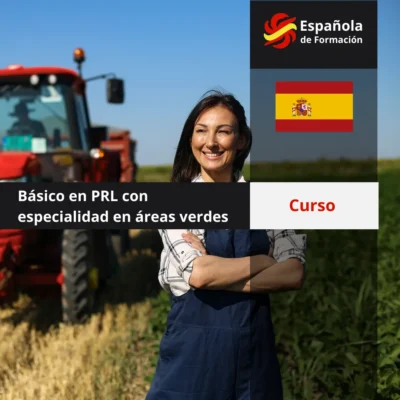 Curso básico en PRL con especialidad en áreas verdes (60 h)