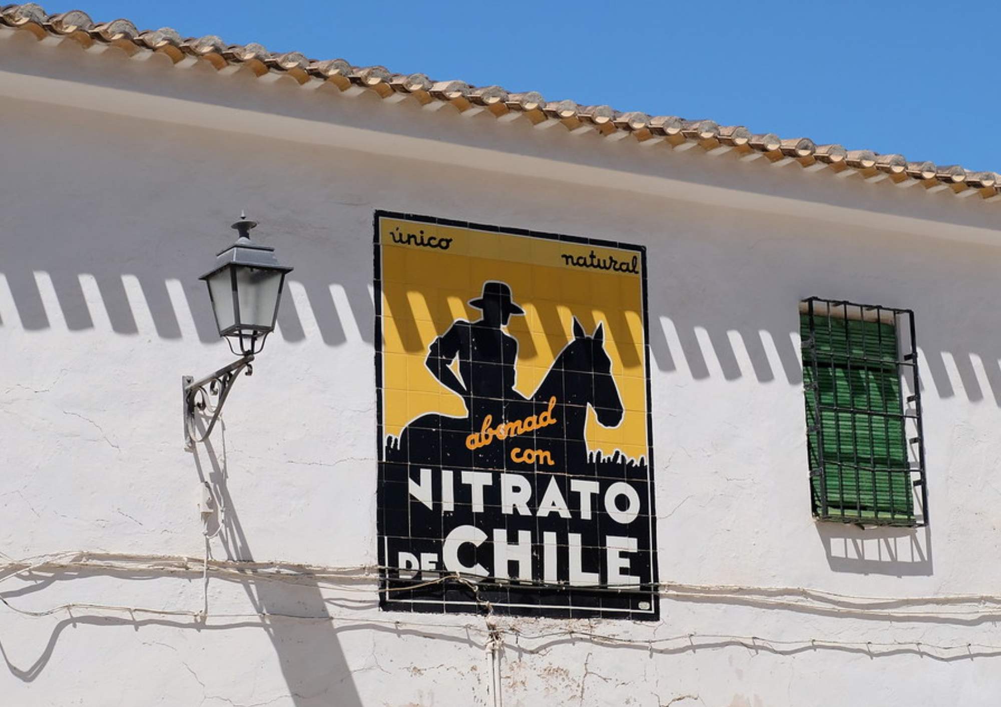 Cartel nitrato de Chile