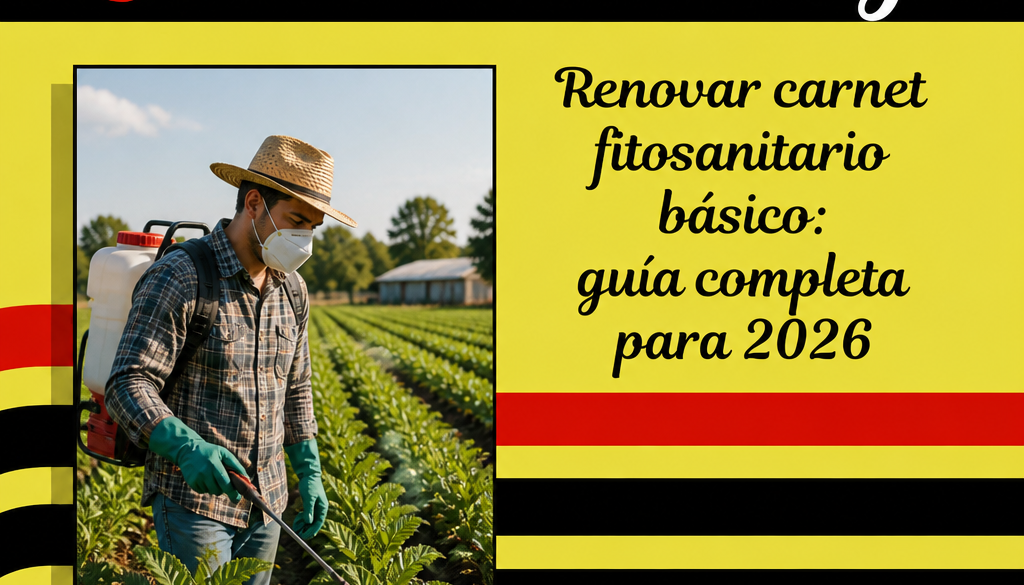 renovar carnet fitosanitario básico