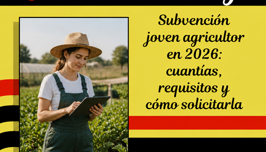 Subvención joven agricultor