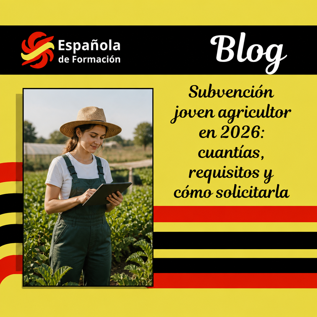 Subvención joven agricultor