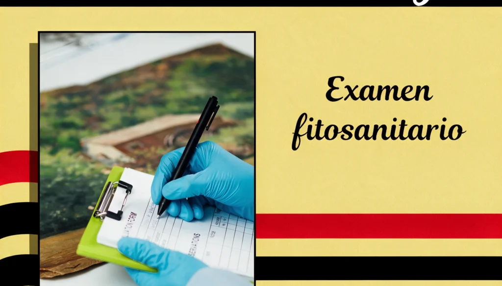 Examen de fitosanitarios