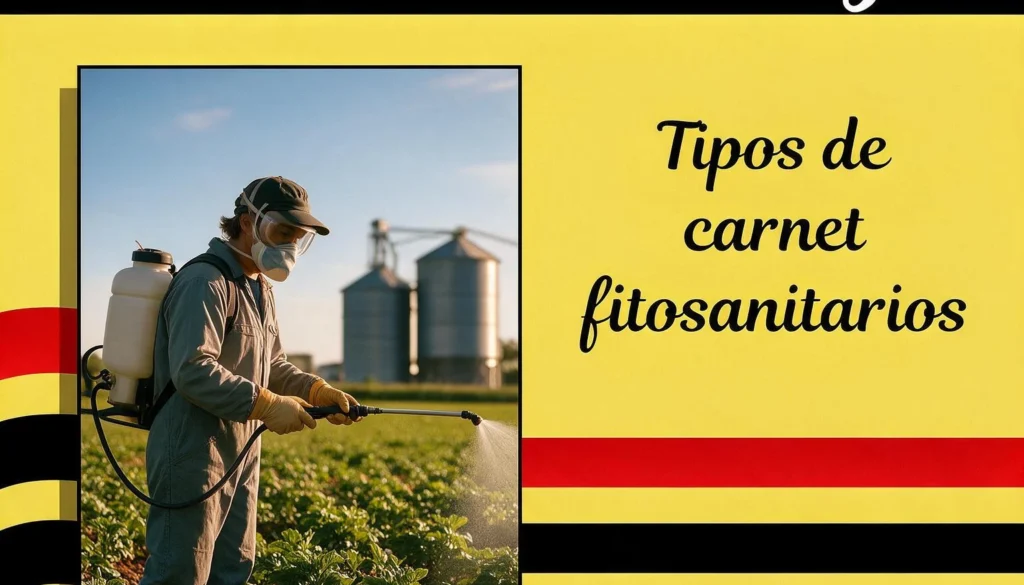 Tipos de carnet fitosanitarios