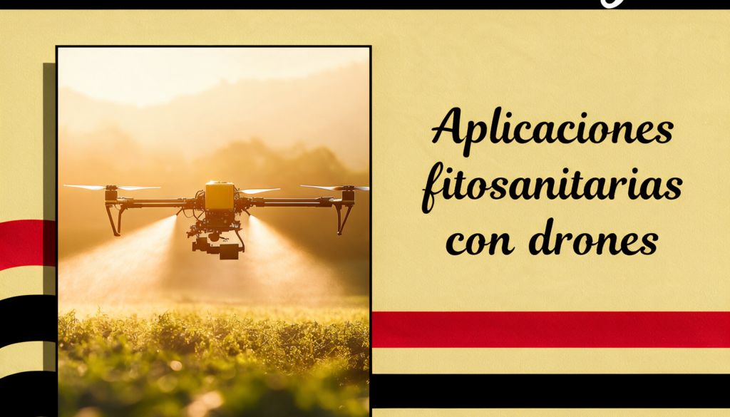 Aplicaciones fitosanitarias con drones