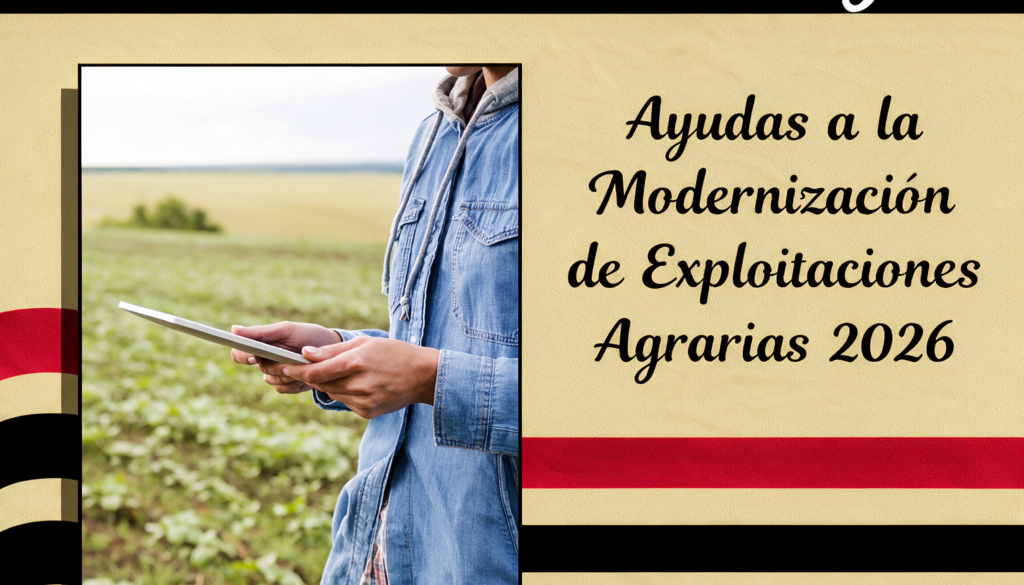 Ayudas a la Modernización de Explotaciones Agrarias 2026